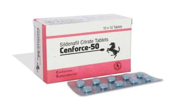 Cenforce 50 Tablets | Sildenafil @ Cheap Price, Uses