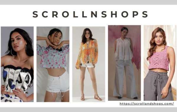 Designer Tops For Women at ScrollnShops